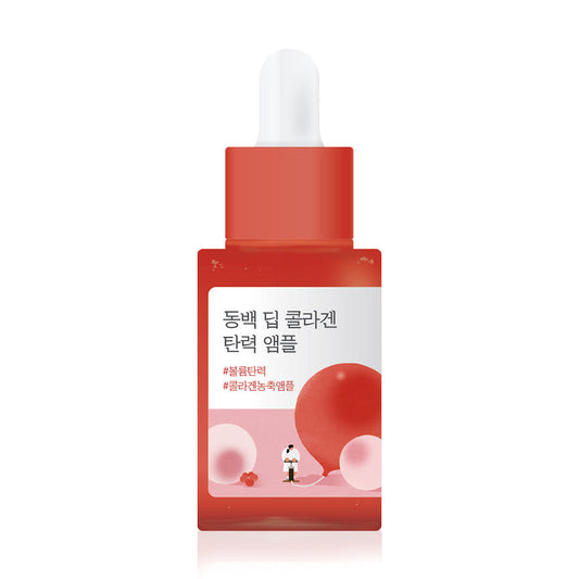 Round Lab Camellia Deep Collagen Firming Ampoule 30ml - LUUELA