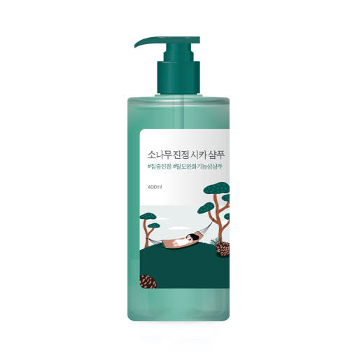Round Lab Pine Calming Cica Shampoo 400ml - LUUELA