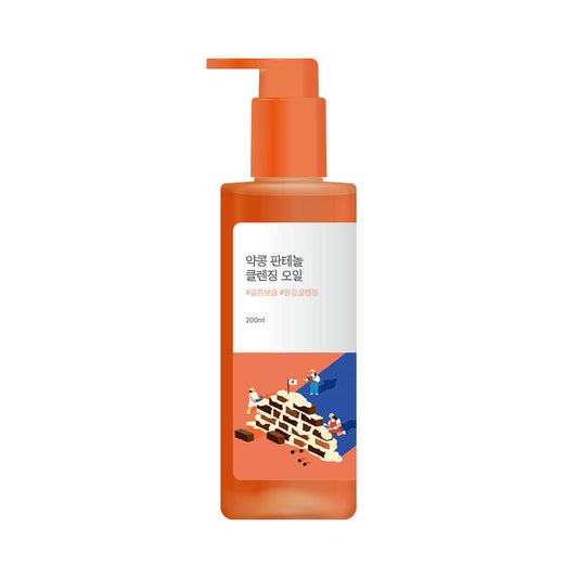 Round Lab Soybean Panthenol Cleansing Oil 200ml - LUUELA