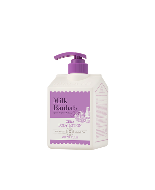 BIOKLASSE Milk Baobab Cera Body Lotion 600ml #Mauve Tulip - LUUELA
