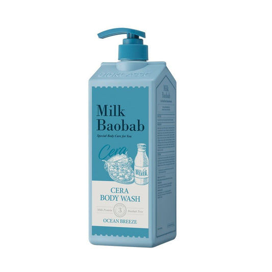 BIOKLASSE MILK BAOBAB CERA Body Wash 1200ml #Ocean Breeze - LUUELA