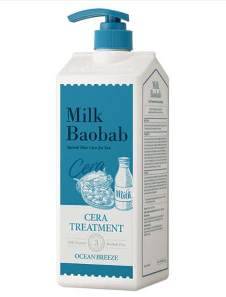 BIOKLASSE MILK BAOBAB CERA Hair Treatment 1200ml #Ocean Breeze - LUUELA