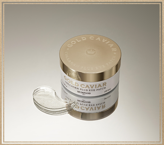 SKINFOOD Gold Caviar Collagen Plus Eye Patch 85g/60ea - LUUELA