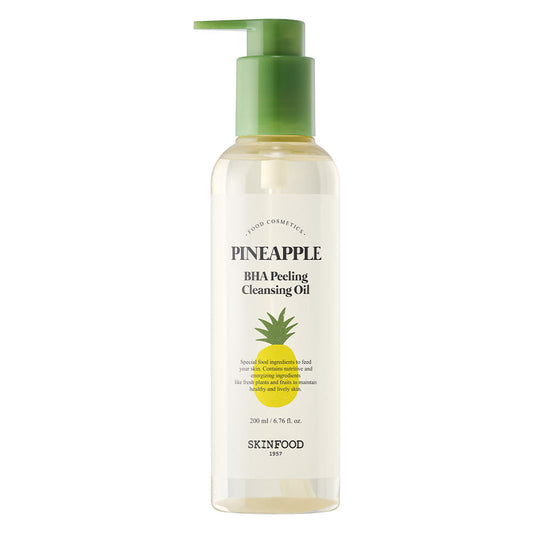 SKINFOOD Pineapple BHA Peeling Cleansing Oil 200ml - LUUELA