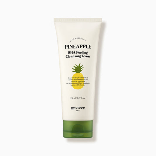 SKINFOOD Pineapple BHA Peeling Cleansing Foam 150ml - LUUELA