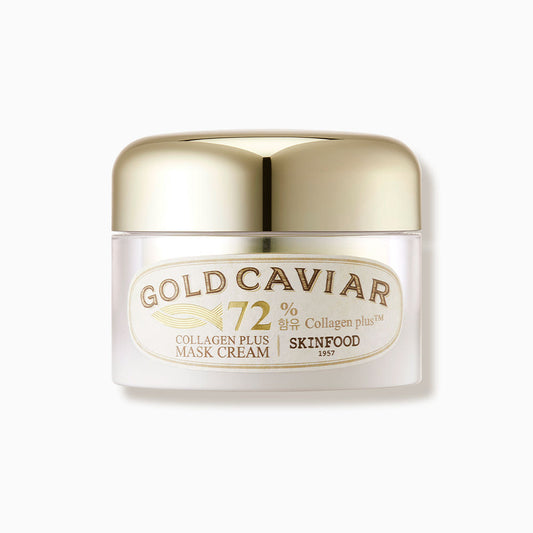 SKINFOOD Gold Caviar Collagen Plus Mask Cream 50g - LUUELA