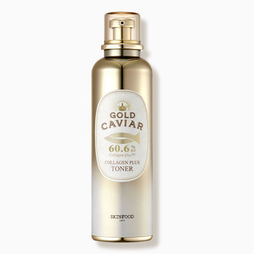 SKINFOOD Gold Caviar Collagen Plus Toner 120ml - LUUELA