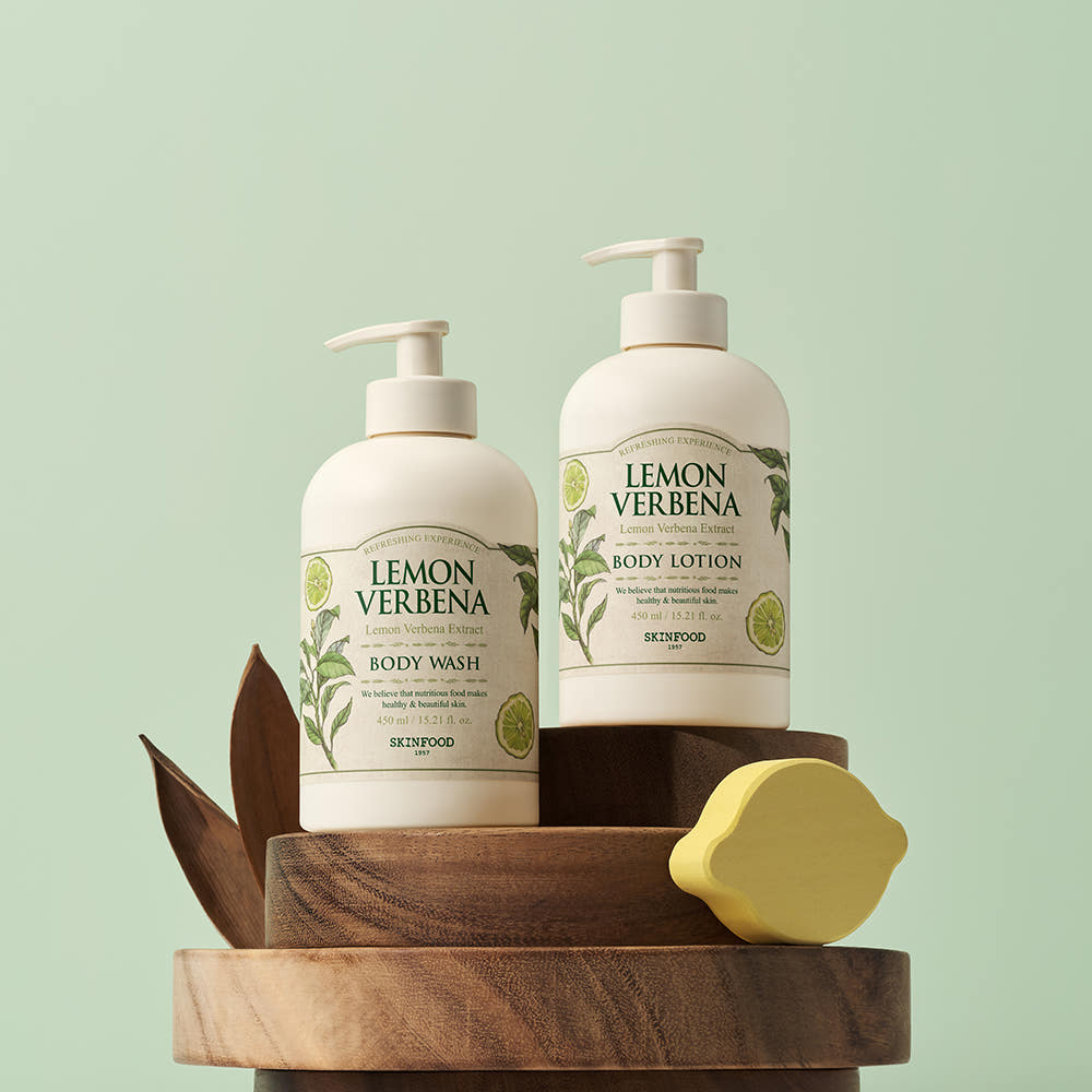 SKINFOOD Lemon Verbena Body Wash 450ml - LUUELA