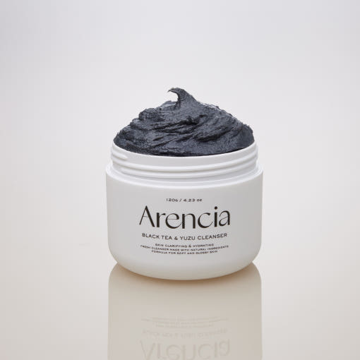 Arencia Black Tea & Yuzu Cleanser 120g - LUUELA