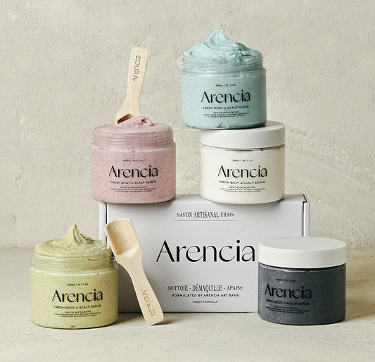 Arencia Fresh Cloud Body Scrub 260g (5 Types) - LUUELA