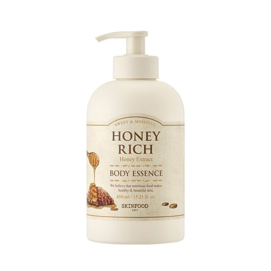 SKINFOOD Honey Rich Body Essence 450ml - LUUELA