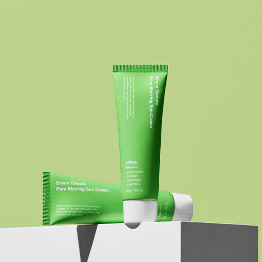 SUNGBOON EDITOR Green Tomato Pore Blurring Sun Cream SPF50+PA++++ 50g - LUUELA