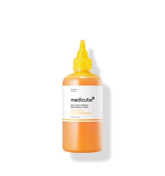 medicube Kojic Acid Turmeric Resurfacing Toner 250ml - LUUELA