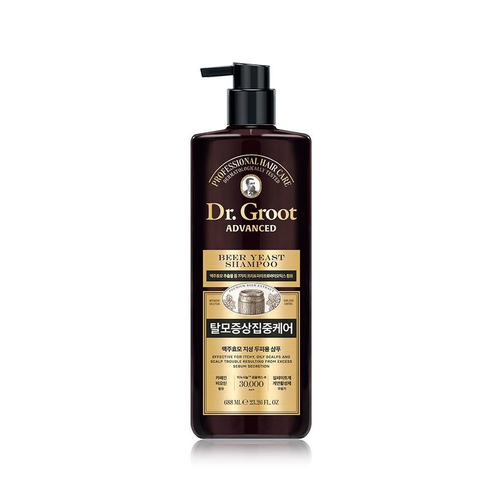 Dr.Groot Advanced Beer Yeast Hair Loss Relief Shampoo For Oily Hair 688ml - LUUELA