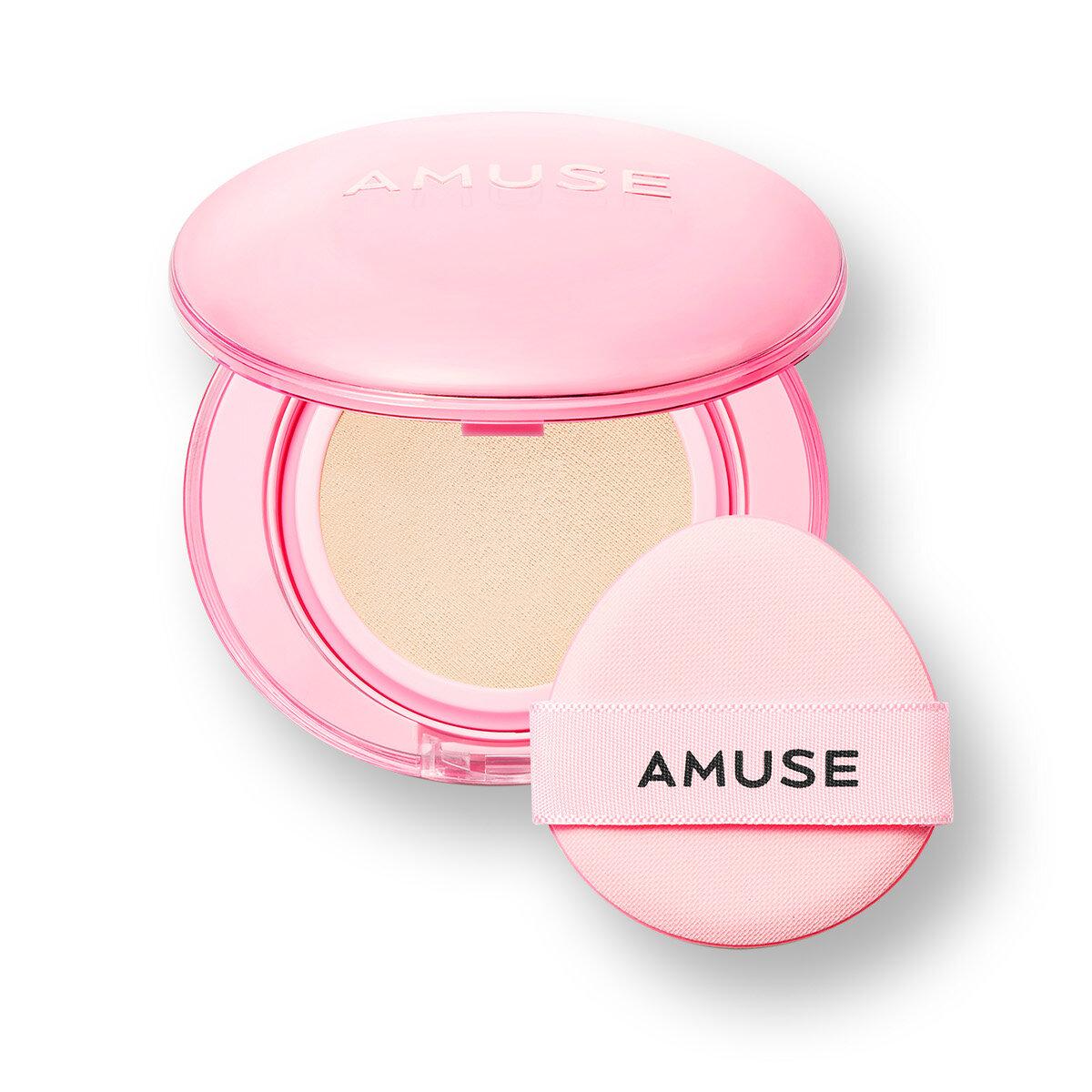 AMUSE Dew Power Vegan Cushion SPF 50+ PA++++ 15g (4 Colors) - LUUELA