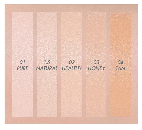 AMUSE Dew Power Vegan Cushion SPF 50+ PA++++ 15g (4 Colors) - LUUELA