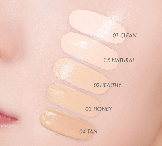 AMUSE Dew Jelly Master Cushion SPF38 PA+++ 15g (4 Colors) - LUUELA