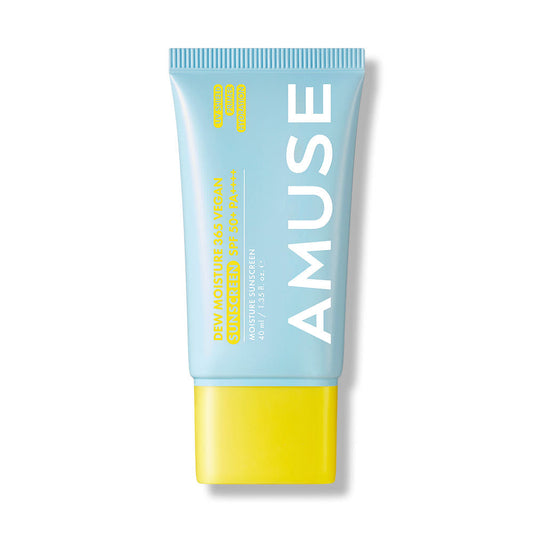 AMUSE Dew Moisture 365 Vegan Sunscreen SPF50+ PA++++ 40ml - LUUELA