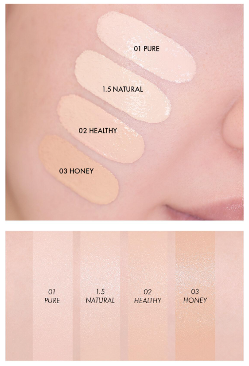 AMUSE Dew Wear Foundation 35ml SPF50+ PA++++ (4 Colors) - LUUELA