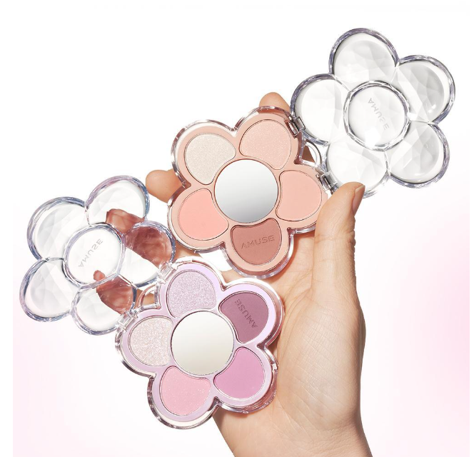 AMUSE Flora Eye Palette 4.5g (4 Colors) - LUUELA