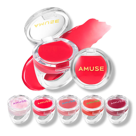 AMUSE Ring Lip Balm 0.9g (5 Colors) - LUUELA
