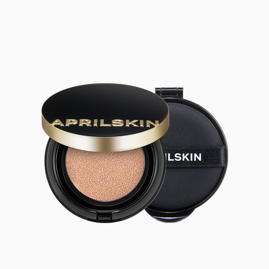APRILSKIN Magic Snow Cushion SPF50+ PA+++ Set 15g+15g(Refill) - LUUELA