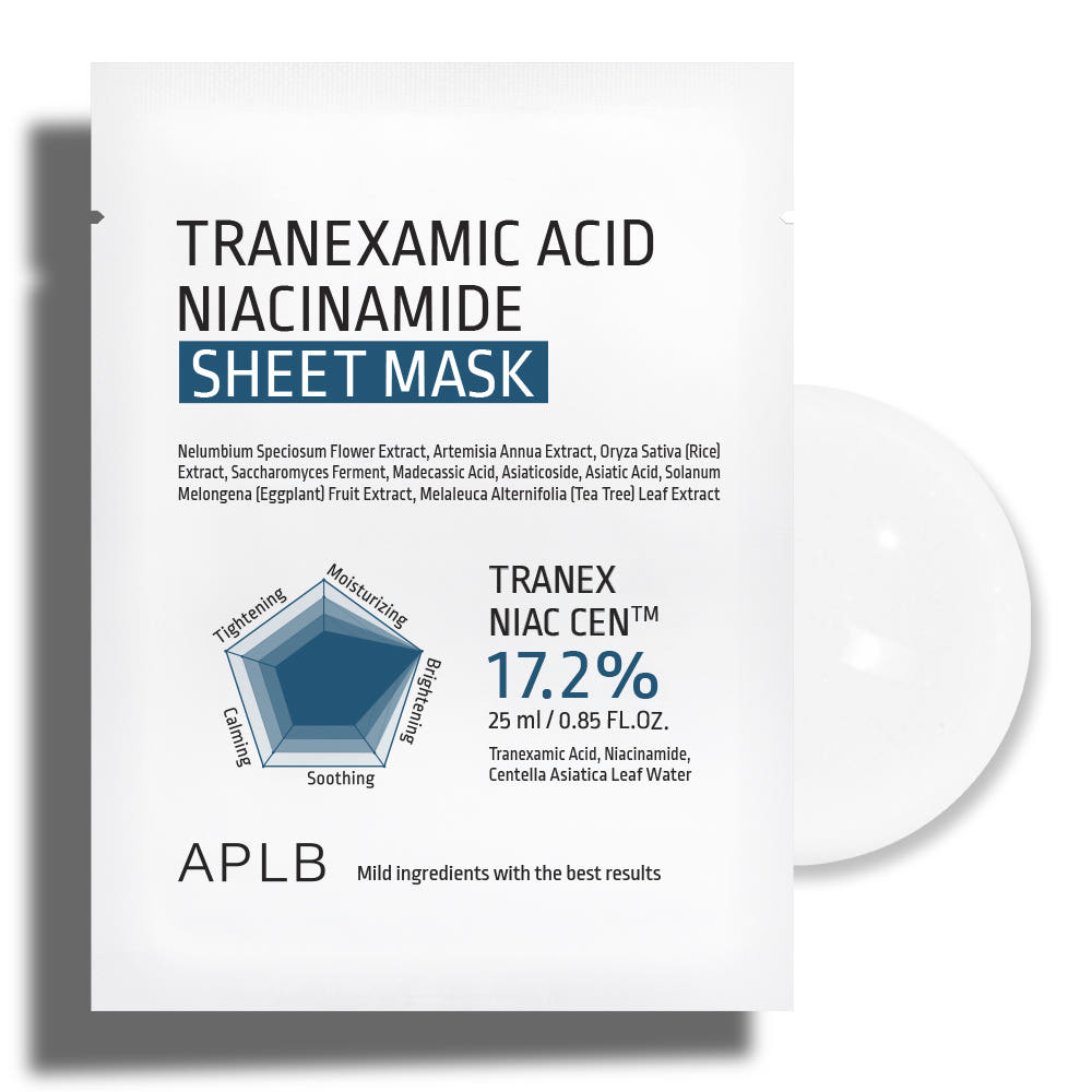 APLB Tranexamic Acid Niacinamide Sheet Mask 25ml X 10ea - LUUELA