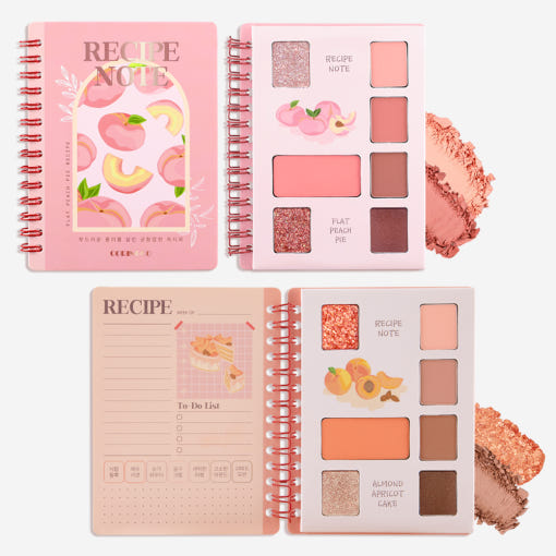 CORINGCO Recipe Note Eyeshadow Palette 10g (2 Types) - LUUELA