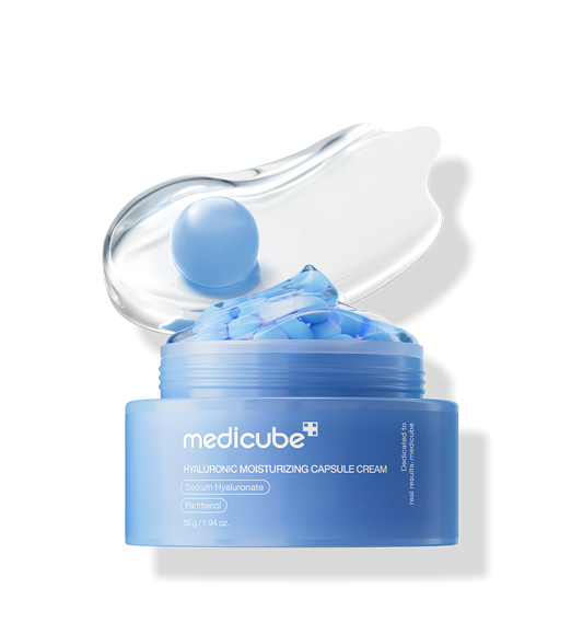 medicube Hyaluronic Moisturizing Capsule Cream 55g - LUUELA