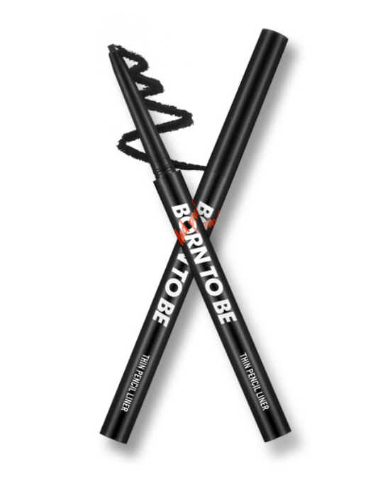 A'pieu Born To Be Madproof Thin Pencil Liner #01 Deep Black - LUUELA