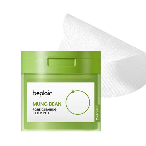 beplain Mung Bean Pore Clearing Filter Pad 180ml/70ea - LUUELA