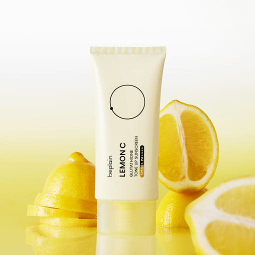 beplain Lemon C Glutathione Tone Up Sunscreen SPF50+ PA++++ 50ml - LUUELA