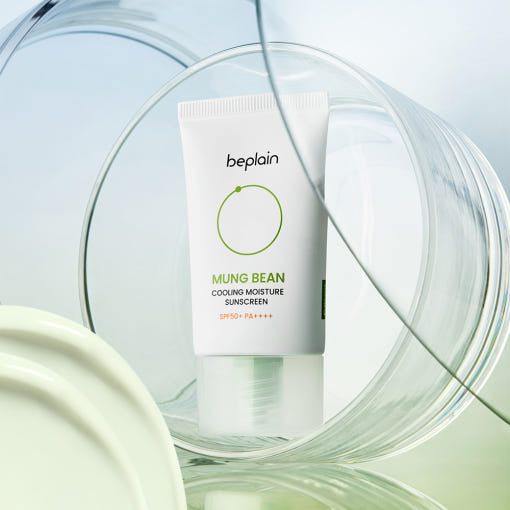 beplain Mung Bean Cooling Moisture Sunscreen SPF50+ PA++++ 50ml - LUUELA
