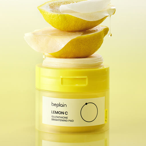 beplain Lemon C Glutathione Brightening Pad 70ea - LUUELA