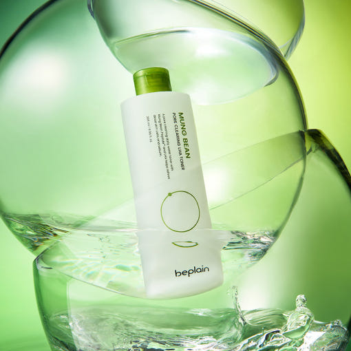 beplain Mung Bean Pore Clearing Lha Toner 265ml - LUUELA