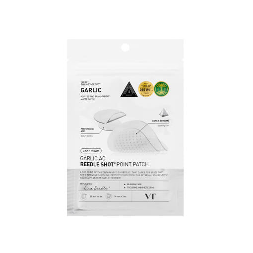 VT Garlic AC Reedle Shot Point Patch 9ea - LUUELA