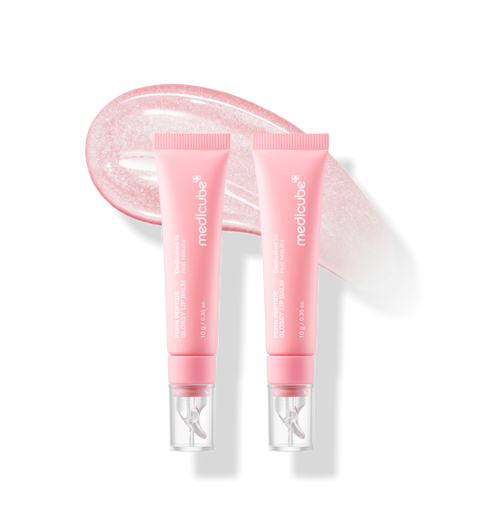 medicube PDRN Peptide Glossy Lip Balm Double 10g X 2ea - LUUELA