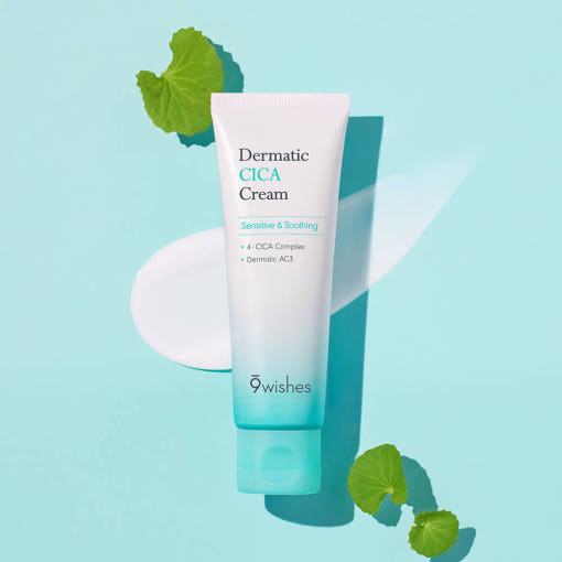 9wishes Dermatic CICA Cream 50ml - LUUELA