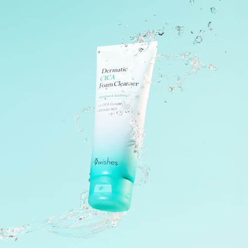 9wishes Dermatic CICA Foam Cleanser 150ml - LUUELA