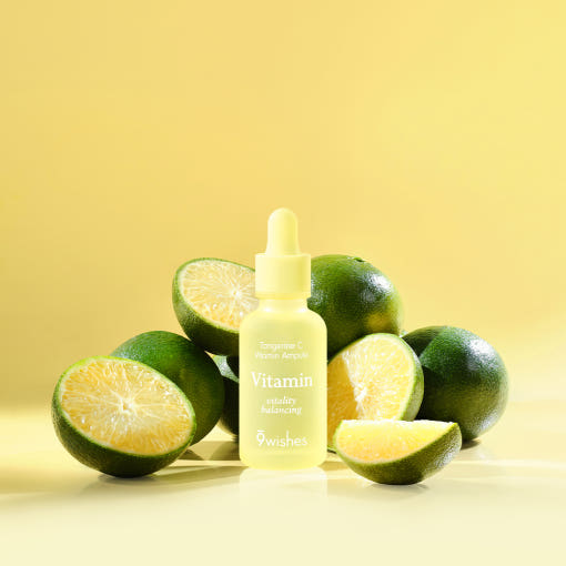 9wishes Tangerine C Vitamin Ampoule 30ml - LUUELA