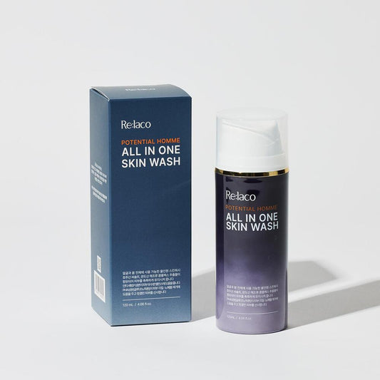 Relaco POTENTIAL HOMME ALL IN ONE SKIN WASH 120ml - LUUELA