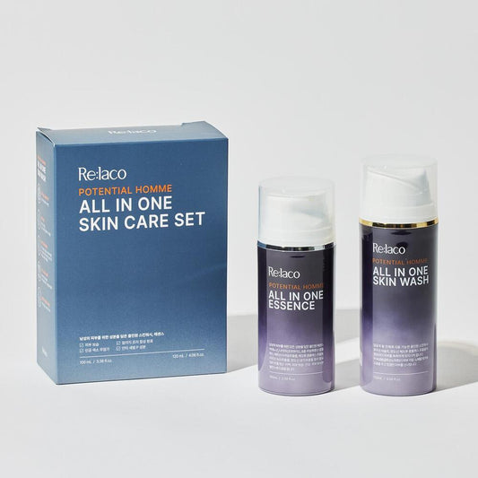 Relaco POTENTIAL HOMME ALL IN ONE SKINCARE SET - LUUELA