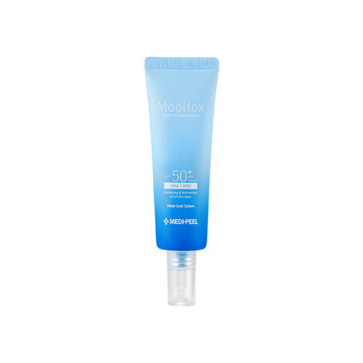 MEDIPEEL AQUA MOOLTOX WATER-FIT SUN SERUM SPF50+ PA++++ 50ml - LUUELA
