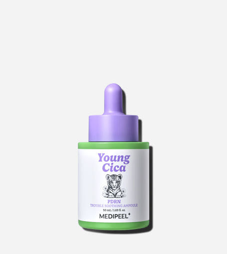 MEDIPEEL Young Cica PDRN Trouble Soothing Ampoule 50ml - LUUELA
