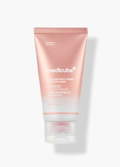 medicube Collagen Milk Toning Wrapping Mask 75ml - LUUELA
