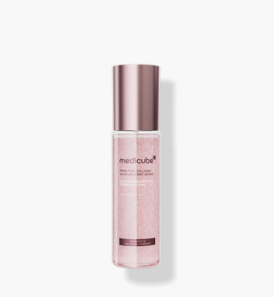 medicube PDRN PINK COLLAGEN GLOW JELLY MIST SERUM 100ml - LUUELA