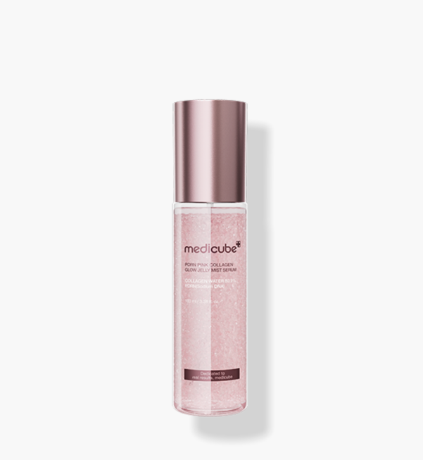 medicube PDRN PINK COLLAGEN GLOW JELLY MIST SERUM 100ml - LUUELA