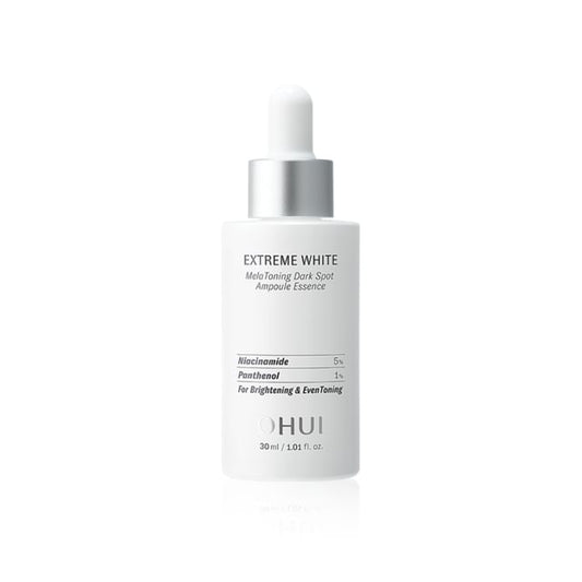 O HUI Extreme White MelaToning Dark Spot Ampoule Essence 30 ml - LUUELA