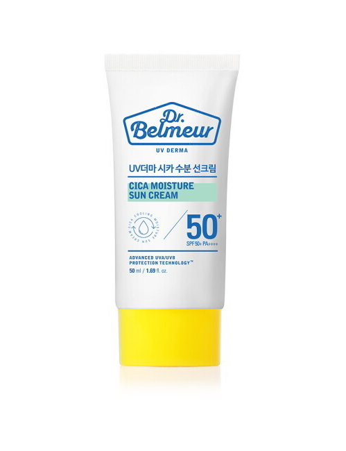 Dr.Belmeur UV Derma Cica Moisture Sun Cream SPF50+ PA++++ 50ml - LUUELA