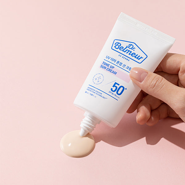 Dr.Belmeur UV Derma Tone Up Sun Cream SPF50+ PA++++ 50ml - LUUELA